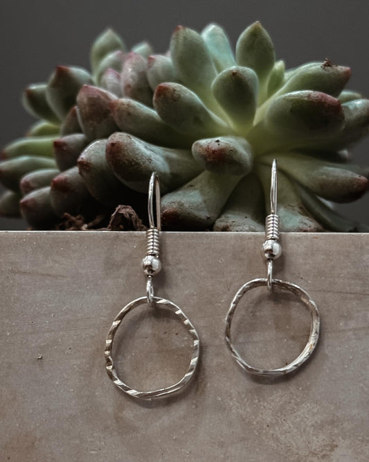 Serenity Circle Earrings