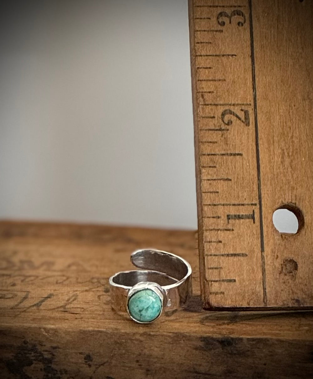 Turquoise And Sterling Silver Ring