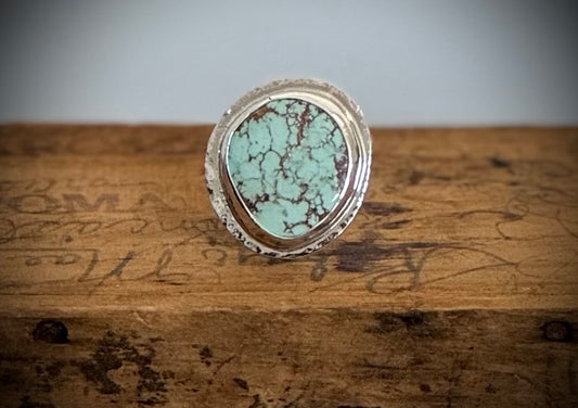 Canyon Whisper Turquoise And Sterling Silver Ring