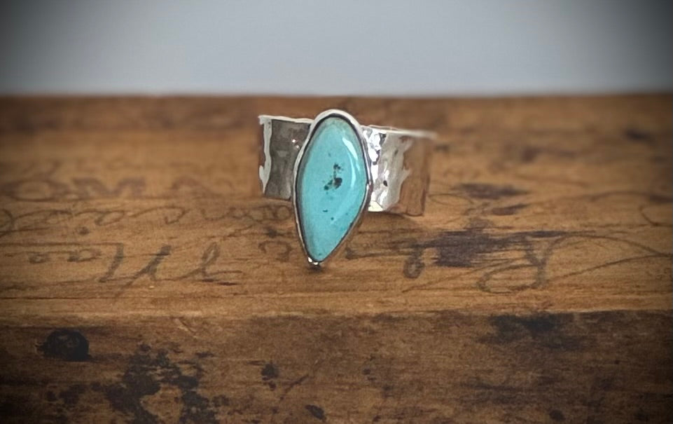 Sierra Bloom Turquoise And Sterling Silver Ring