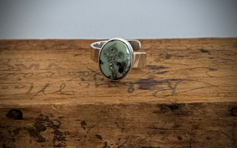 Turquoise And Sterling Silver Ring