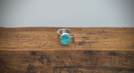 Turquoise And Sterling Silver Ring