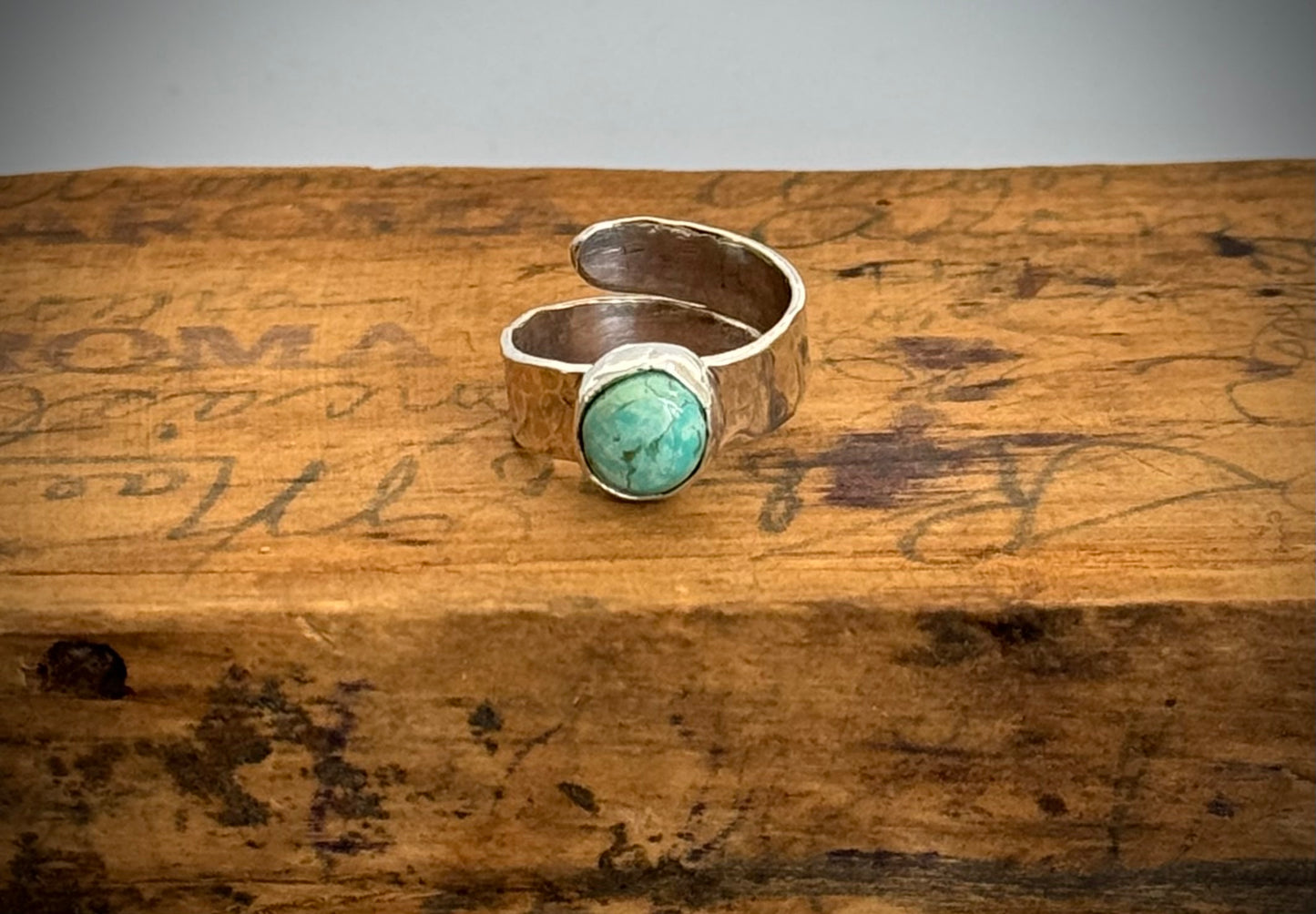 Turquoise And Sterling Silver Ring