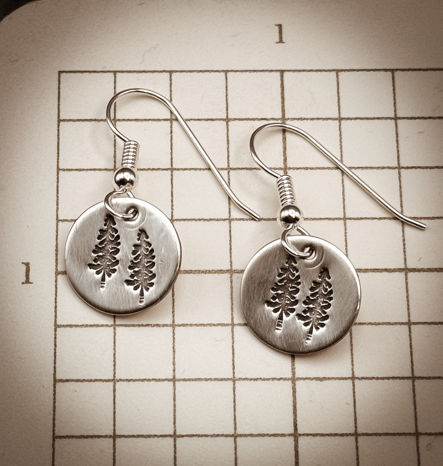 Pine Tree Earrings