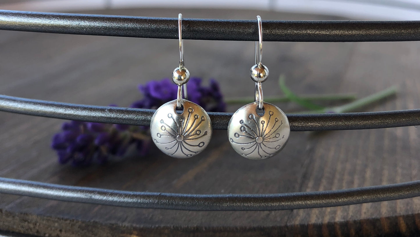 Dandelion Blossom Earrings